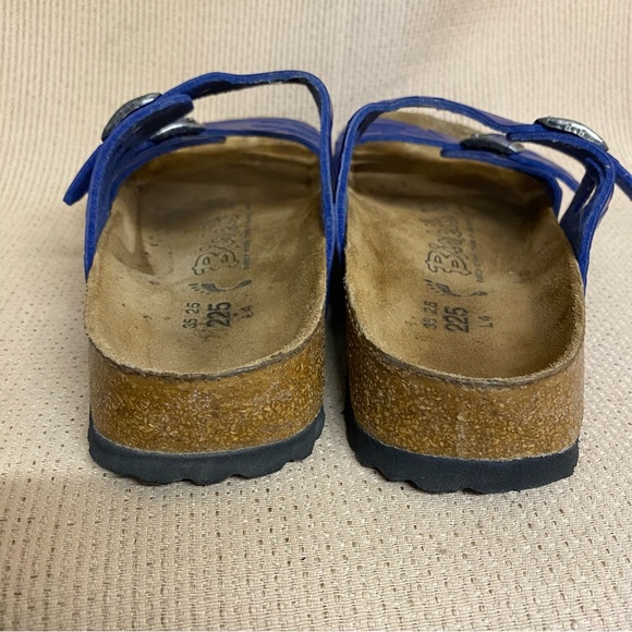 H2-02 Birkis Blue Sandals - Picture 6 of 7